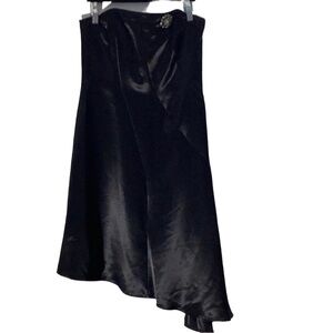 Vintage YVes COSSETTE DEPECHE Mode Black Formal Dress